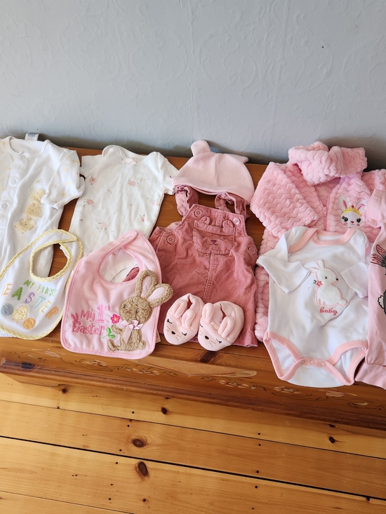 Carter's Other - Carter's 3-6 Month Baby Girl Easter Clothing Lot